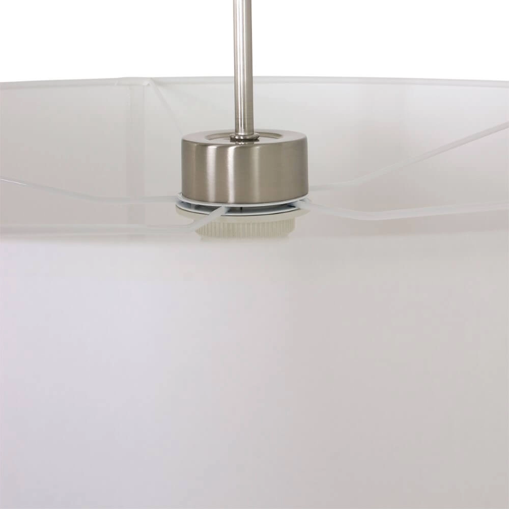 Hanglamp Stresa met 50cm met witte kap Steinhauer 8712746118148