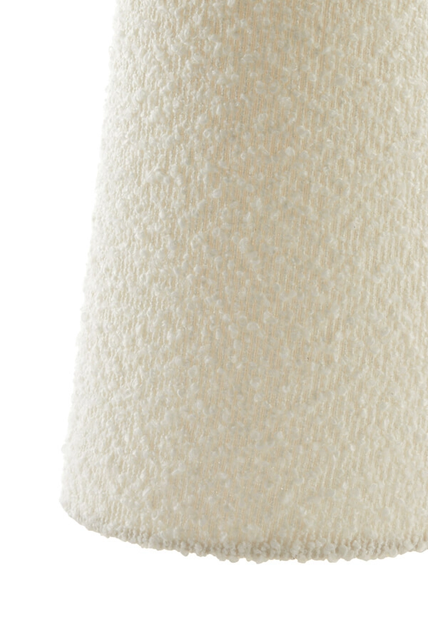 Teddy tafellamp Micky licht crème Ø 20cm Light & Living 8717807712525