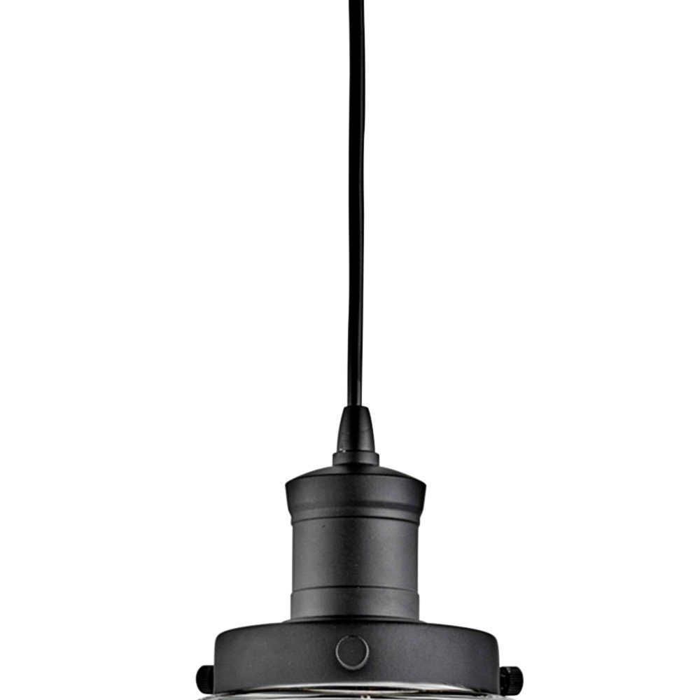 Hanglamp Pyramid Ø 29cm zwart Searchlight 5053423057712