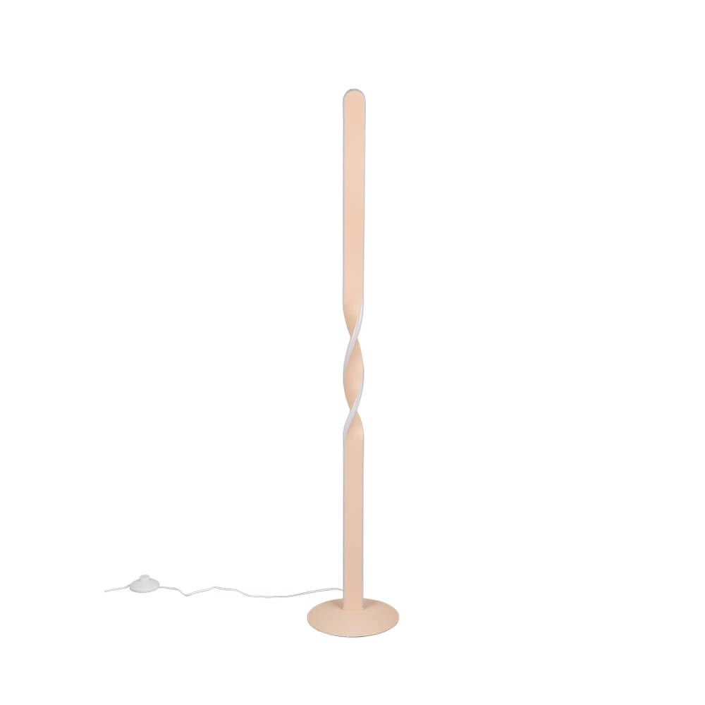 Design vloerlamp Ginko zandkleurig Trio 4017807642636