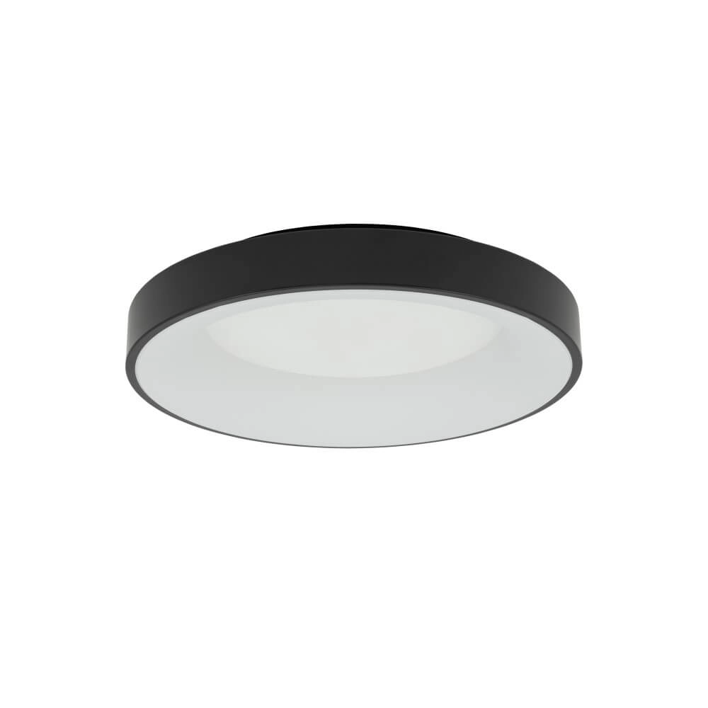 Ronde plafondlamp Nikki Round zwart Ø 48cm Ronde plafondlamp Nikki Round zwart Ø 48cm