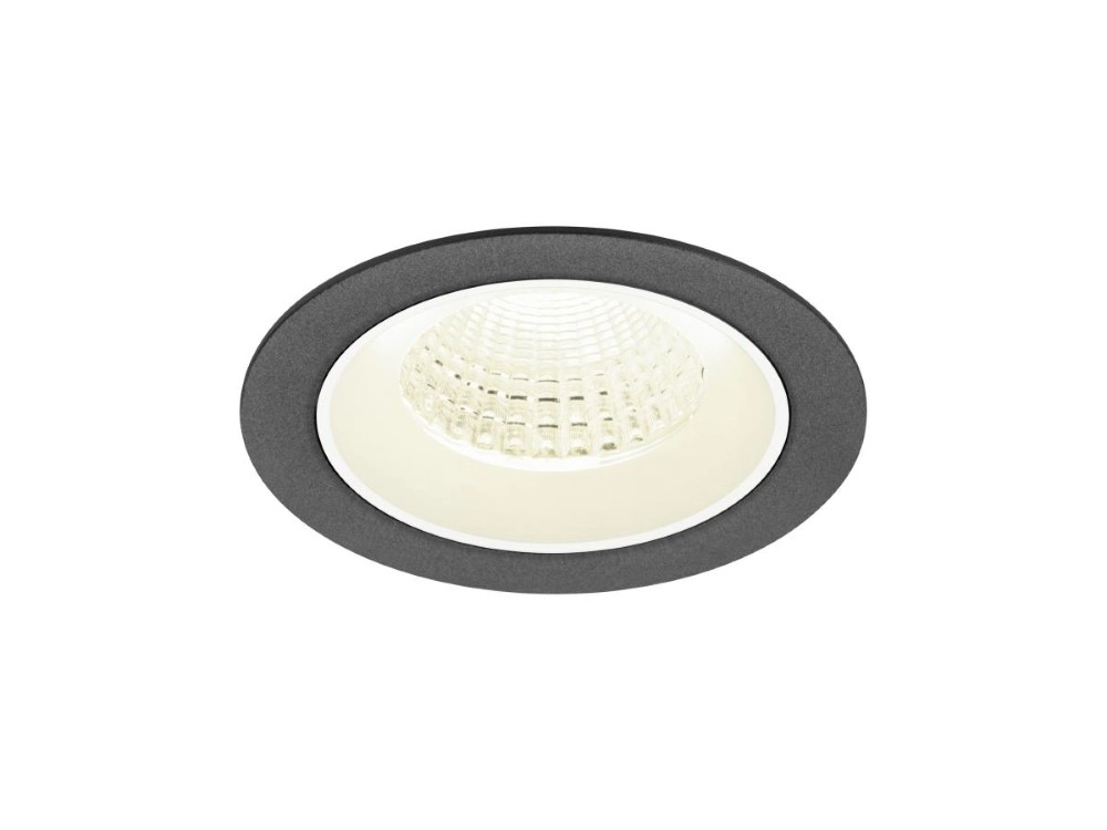 Inbouwspot Numinos M zwart/wit 4000K - 55gr