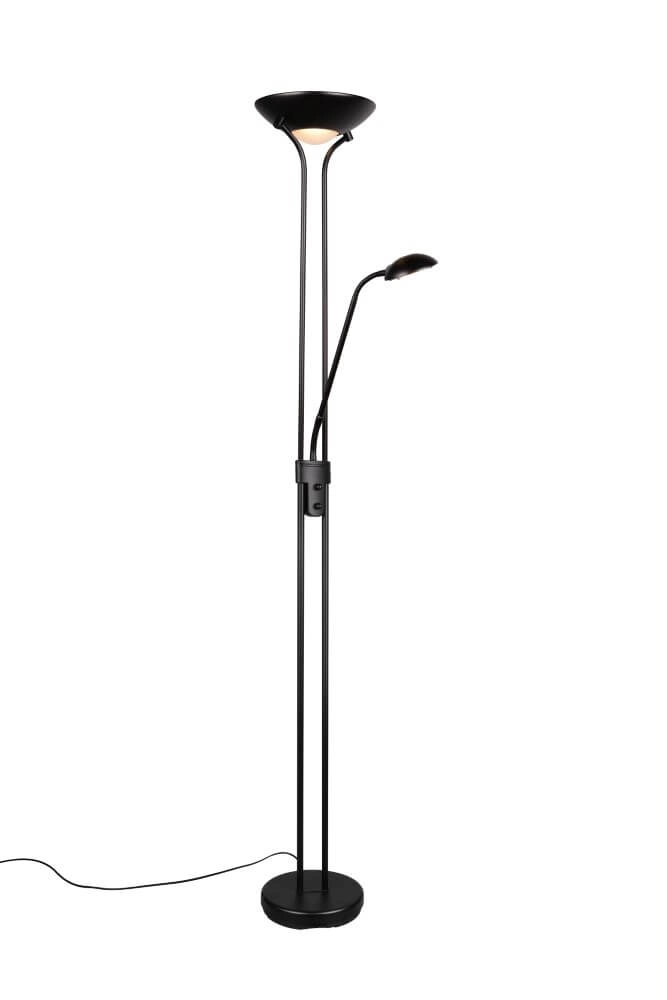 Zwarte led leeslamp Spock Trio 4017807618143