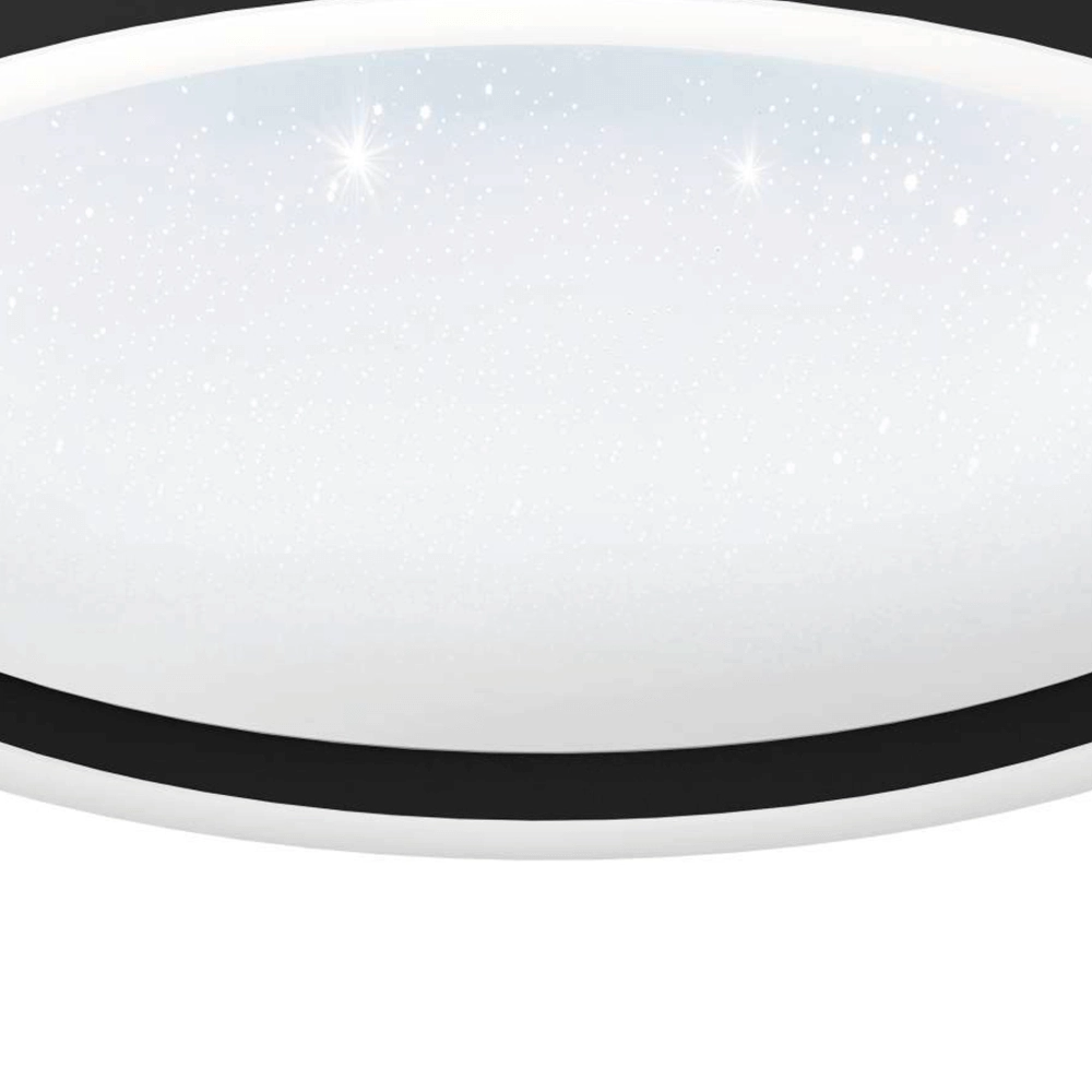Plafonnière Zigbee Montemorelos-Z Ø 42cm zwart Eglo 9008606243839