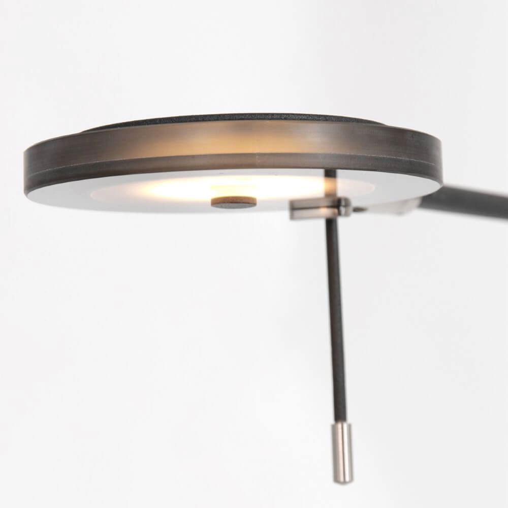 Zwarte led leeslamp Turound Steinhauer 8712746135664