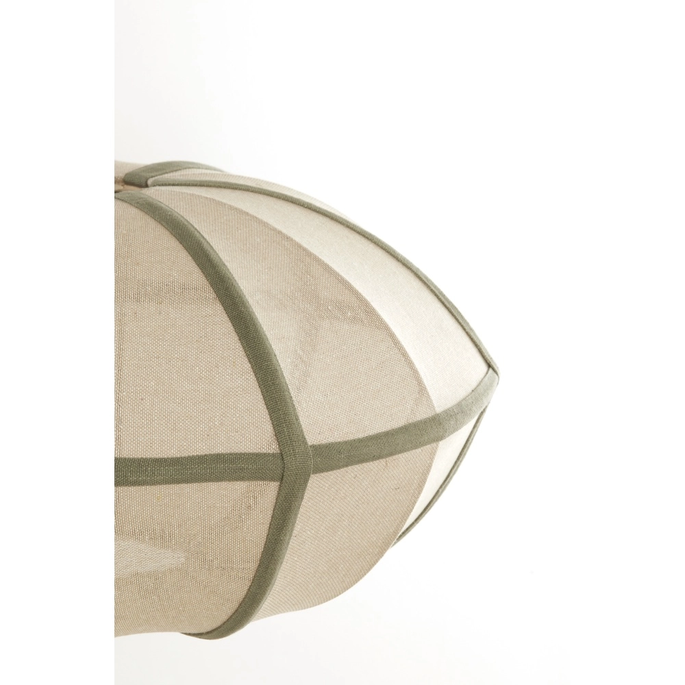 Japandi hanglamp Mirelys Ø 49cm - olijf groen Light & Living 8717807835903