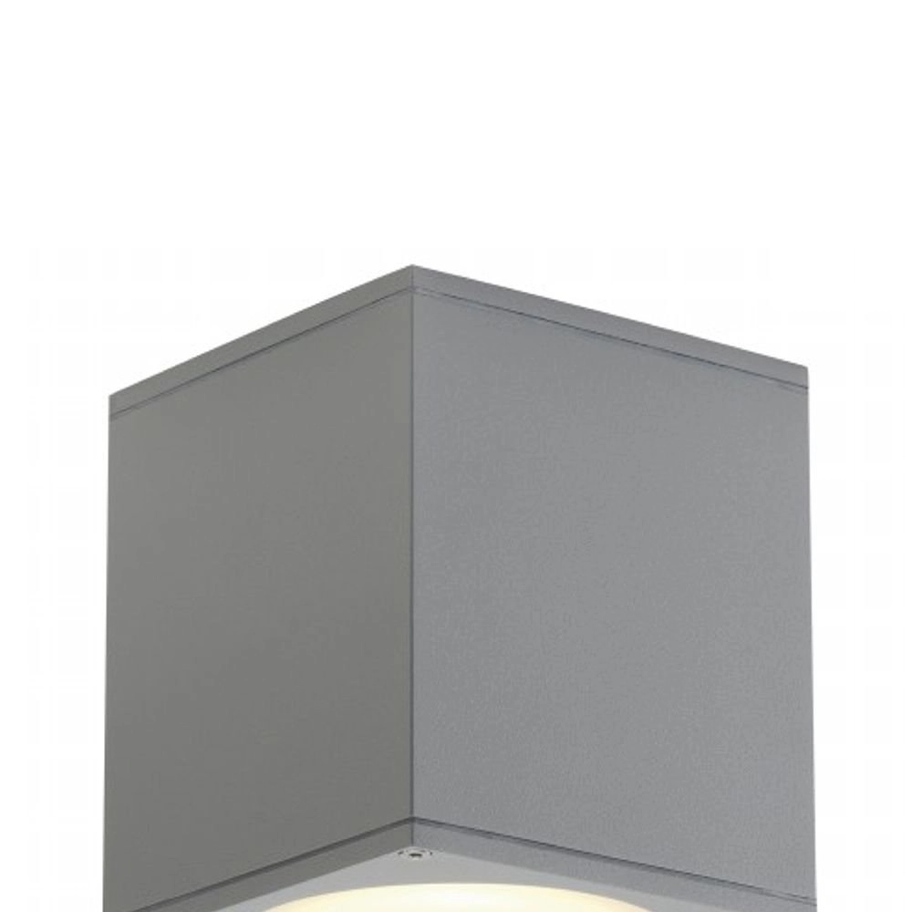 Plafond- wandspot Big Theo Ceiling Out GU10 15cm zilvergrijs SLV 4024163112567