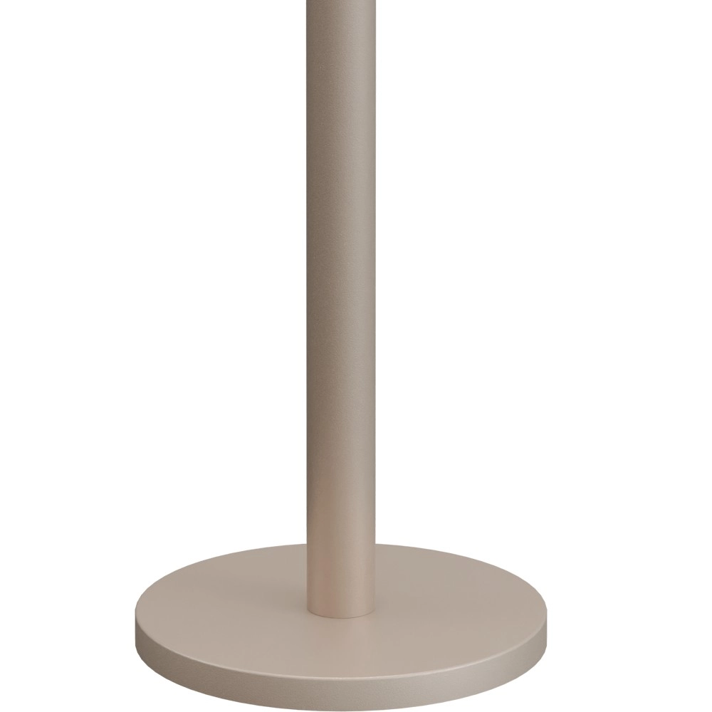 Vloerlamp Lisbourg beige terra met beige grey kap Masterlight