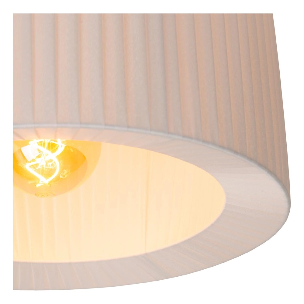 Witte plafondlamp Fold Ø 40cm design Lucide 5411212212108