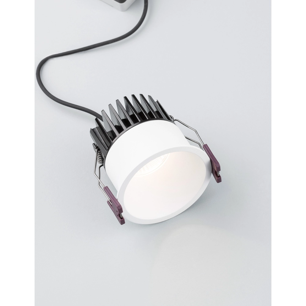 Witte inbouwspot Blade Ø 7,8cm Lyora 5212017418555