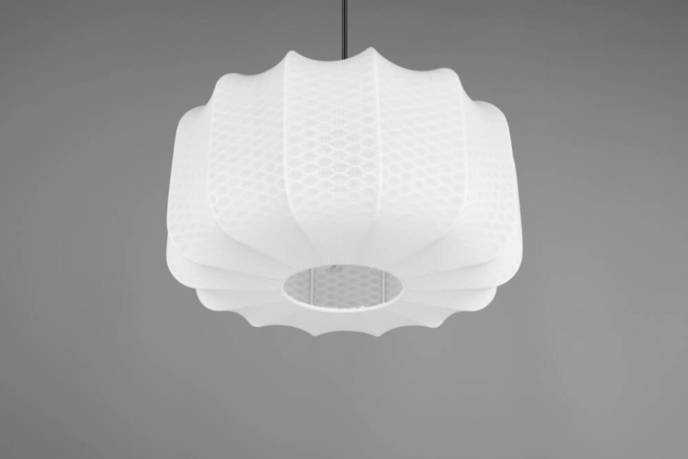 Witte design hanglamp Madleine Ø 40cm Trio 4017807638226