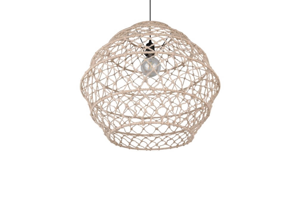 Rotan hanglamp Hive Ø 60cm Trio 4017807637199