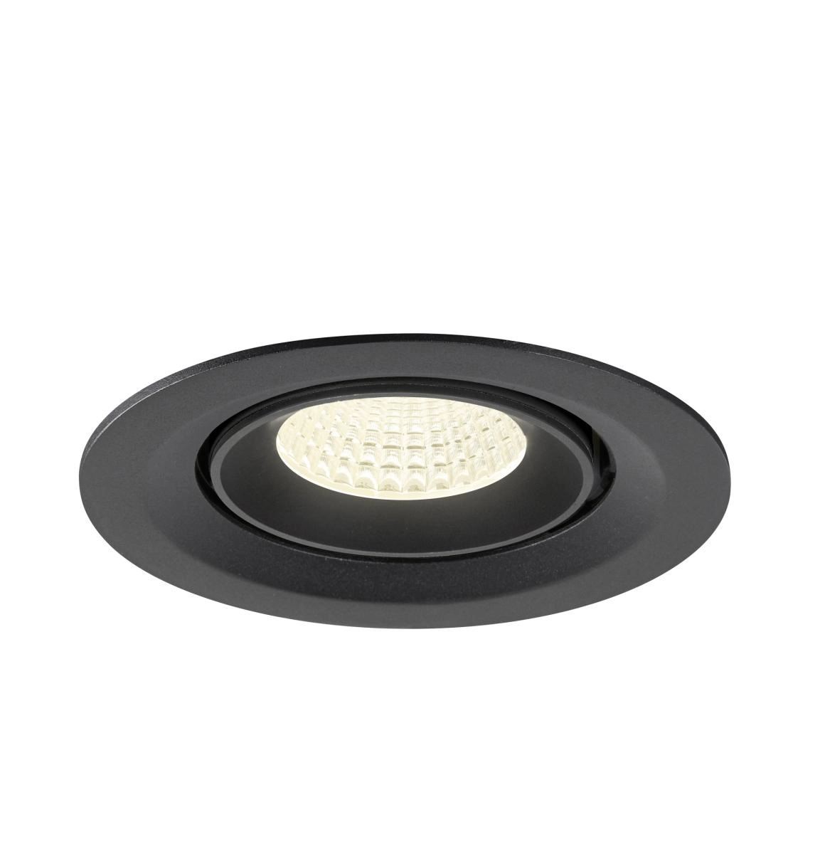 Inbouwspot Numinos Gimble M zwart 4000K - 55gr SLV 4024163311717