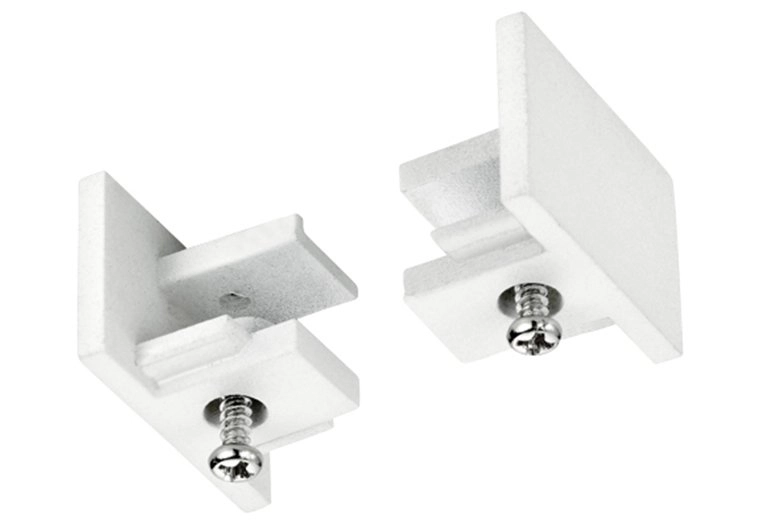 Eindkap wit Duoline voor 2-fase railverlichting Trio 4017807471397