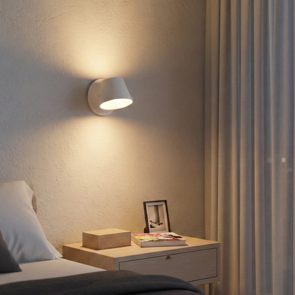 Wandlamp Amadeo design wit