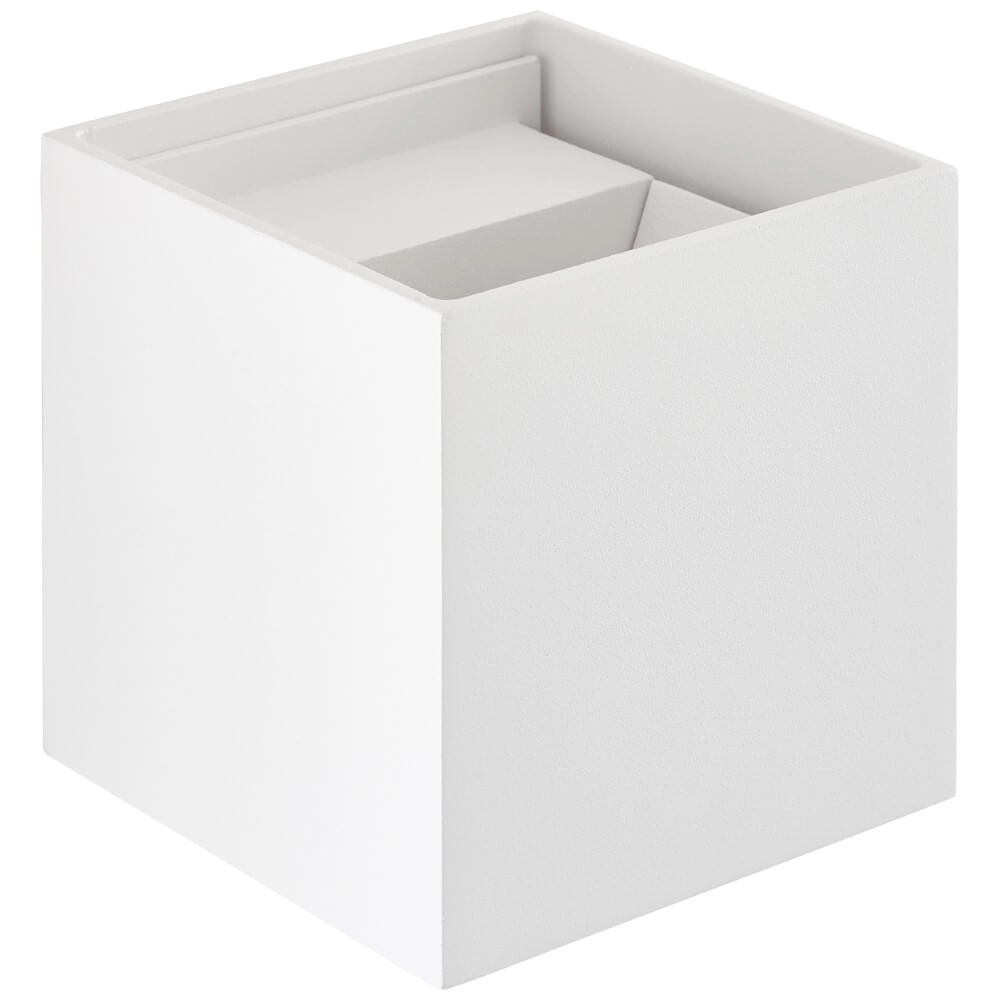 Wandlamp Isak 10 x 10cm wit