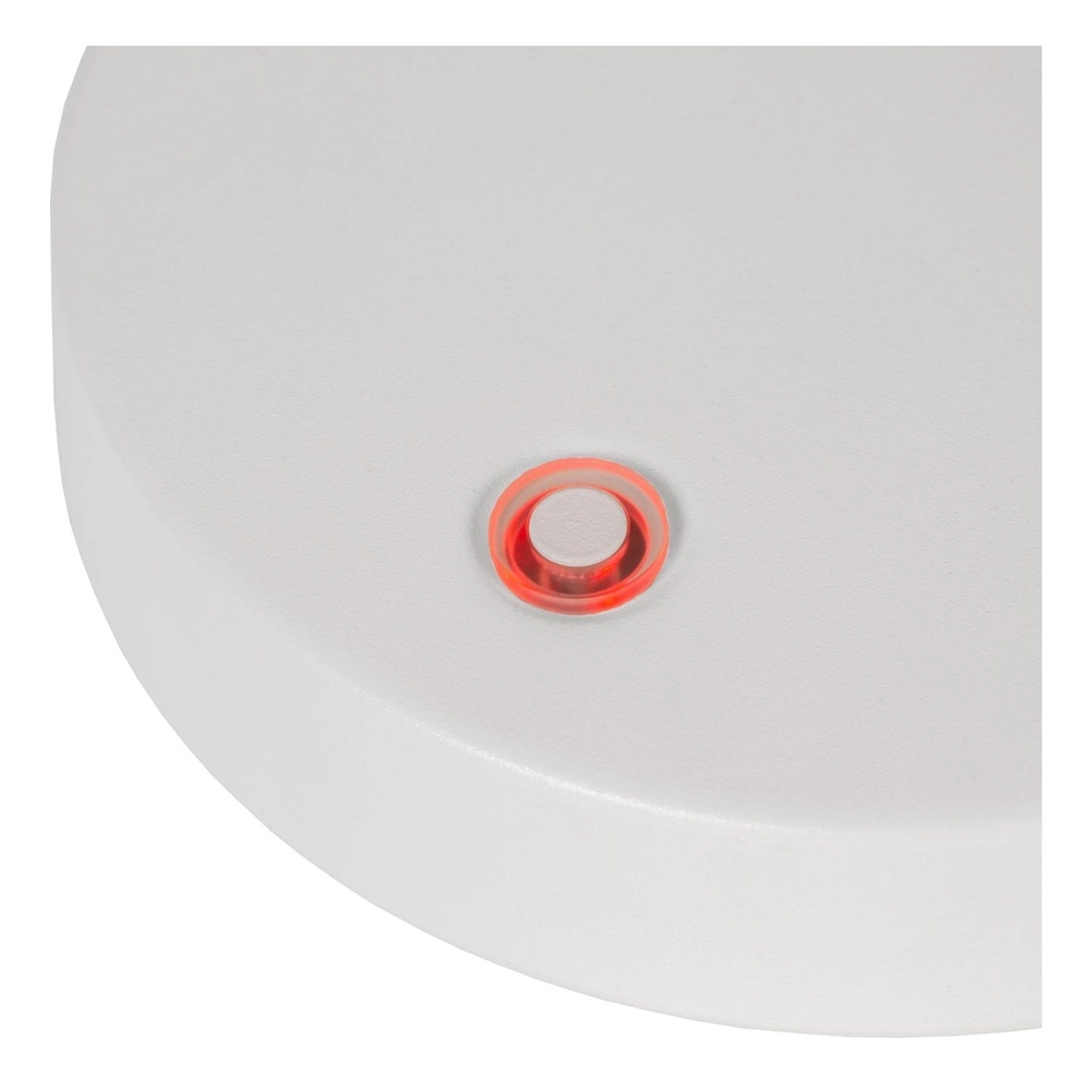 Oplaadbare bureaulamp Comet wit Lucide 5411212361295