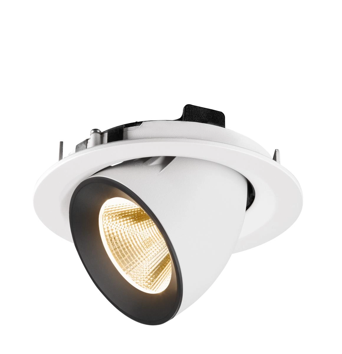 Inbouwspot Numinos Gimble M wit/zwart 2700K - 20gr SLV 4024163312042