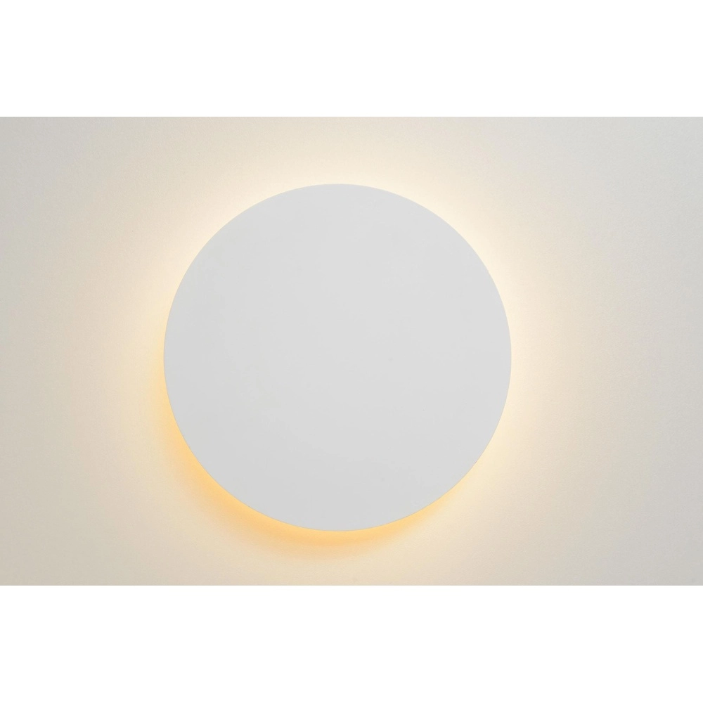 Design wandlamp Eklyps Led Ø 25cm wit Lucide 5411212460264