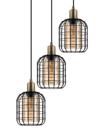 Vide hanglamp Chisle 3-lichts Eglo 9002759434991