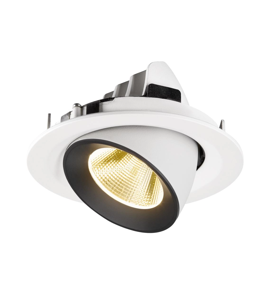 Inbouwspot Numinos Gimble M wit/zwart 3000K - 20gr SLV 4024163311861