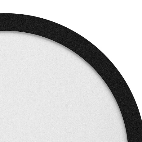 Led plafonnière Anne 24w - 2700K - Ø40cm zwart ETH 8720195301639