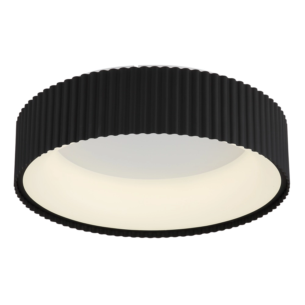 Plafondlamp Kemp zwart Ø 46cm Globo 9007371575268