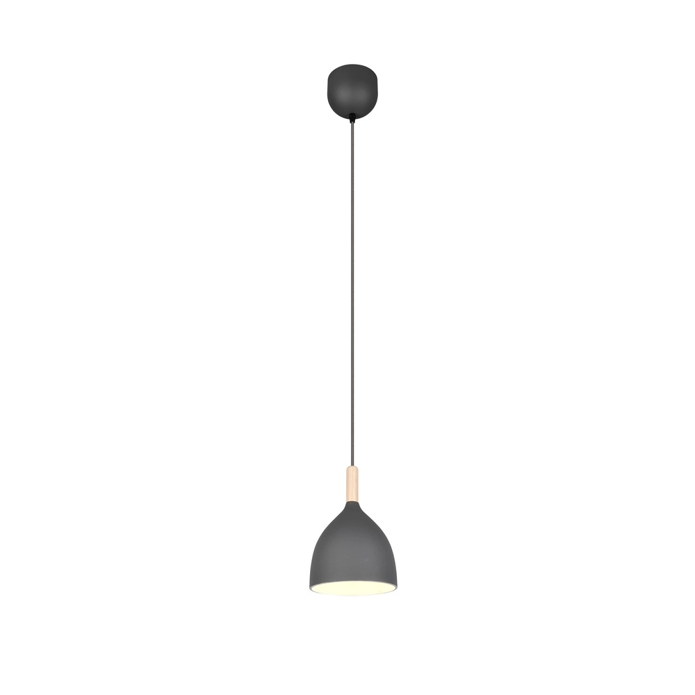 Hanglamp Jerano antraciet