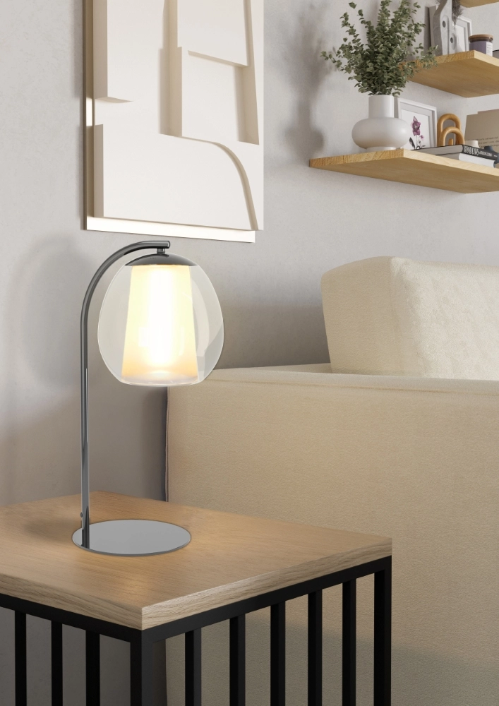 Design tafellamp Menorca grijs Stars of Light 9008606360017