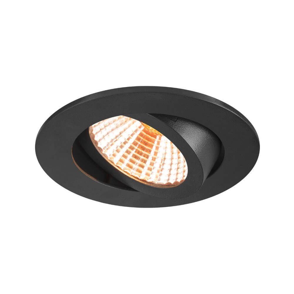 Ronde led spot New Tria 68 DTW zwart - 1800-3000K - 700lm - 38g SLV 4024163277433