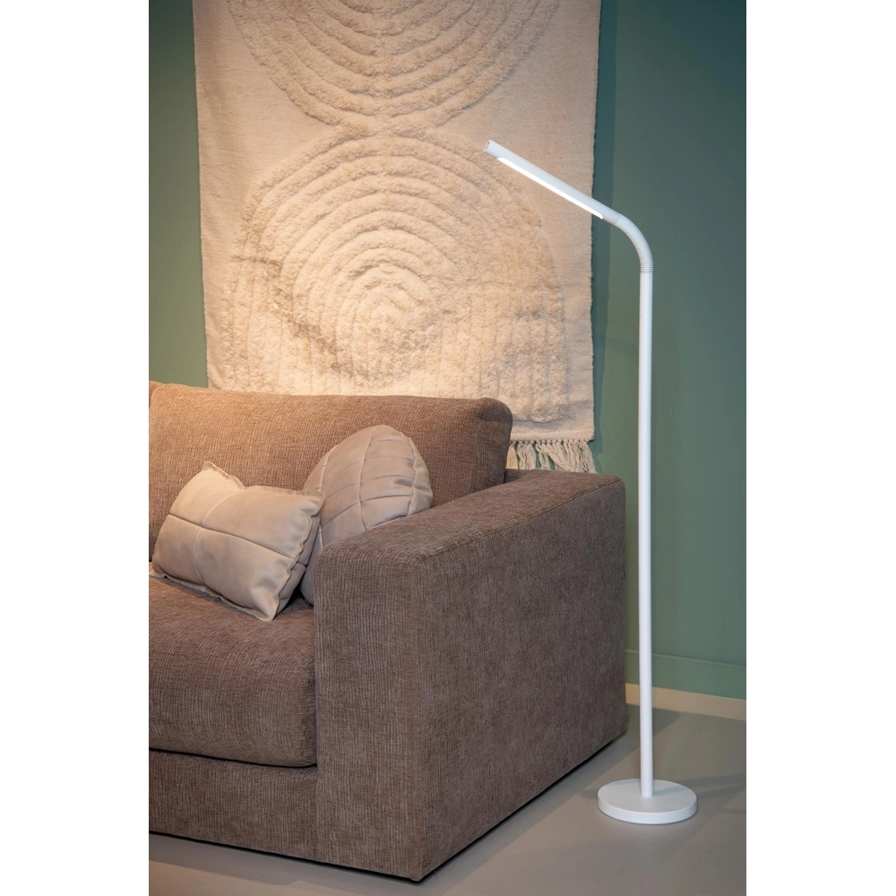 Oplaadbare leeslamp Gilly wit Lucide 5411212361196