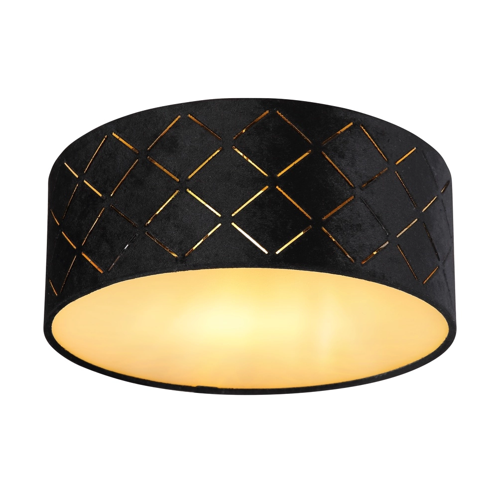 Plafondlamp Sunna Ø 26cm zwart