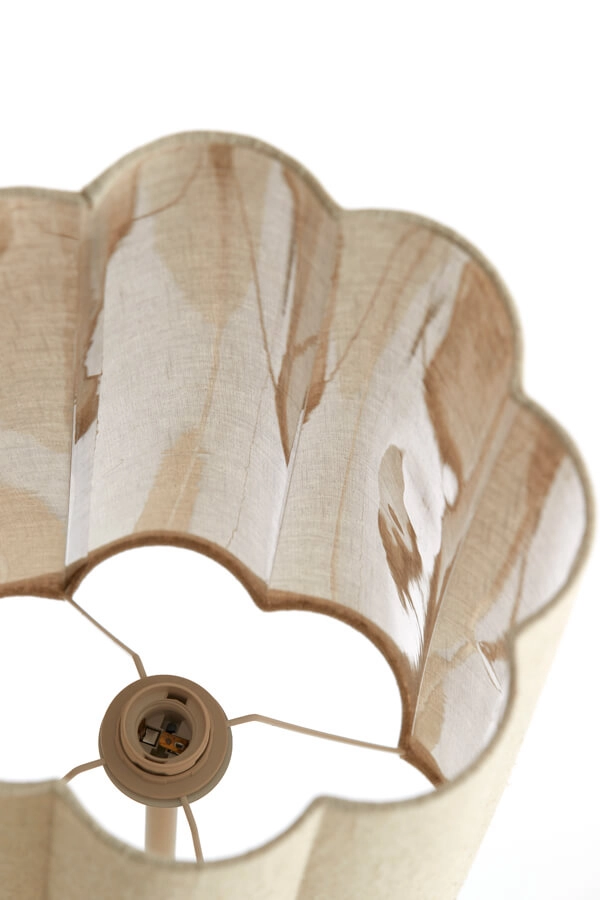 Vloerlamp Fringe Ø 30cm scandinavisch Light & Living 8717807706913