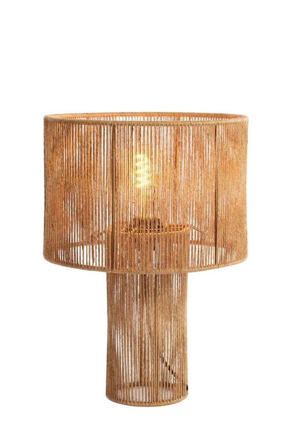 Rotan tafellamp Lavatera Ø 30cm