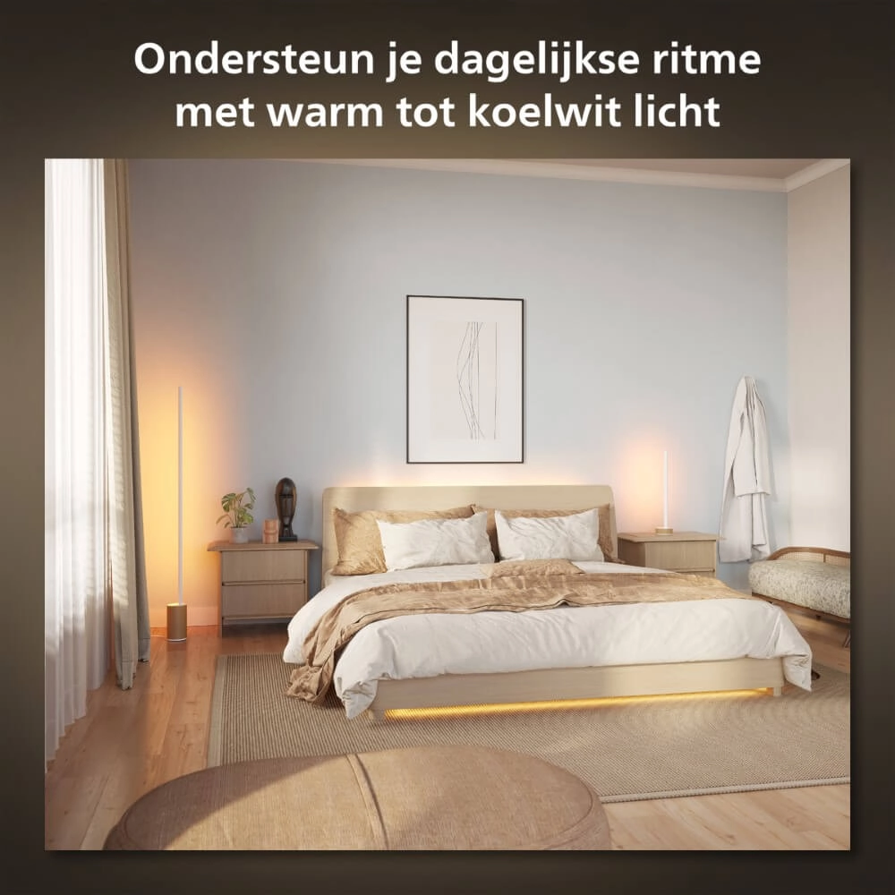 Slimme tafellamp Hue Signe - White and color Philips 8719514433465