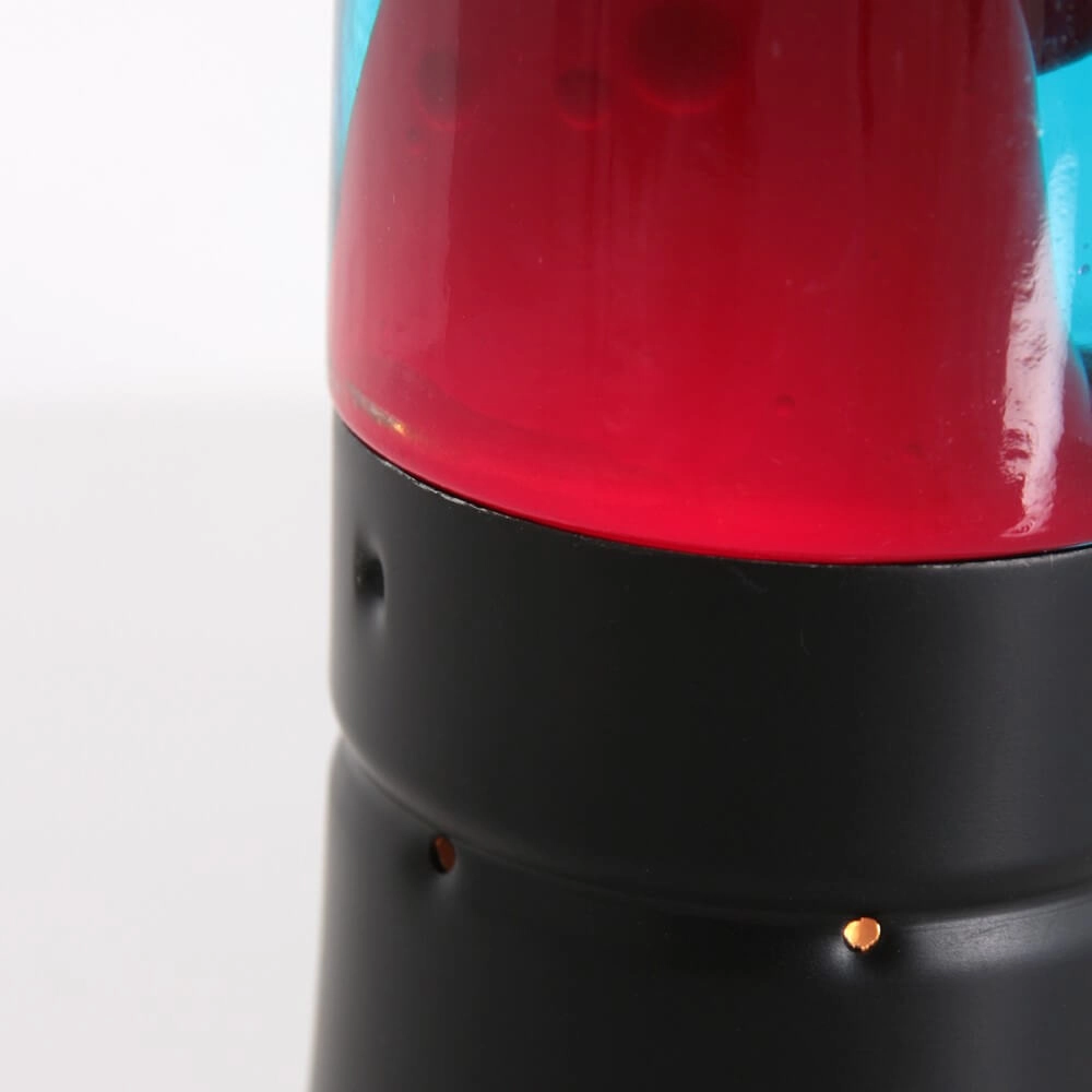 Zwarte lavalamp Volcan cilinder Steinhauer 8712746147025