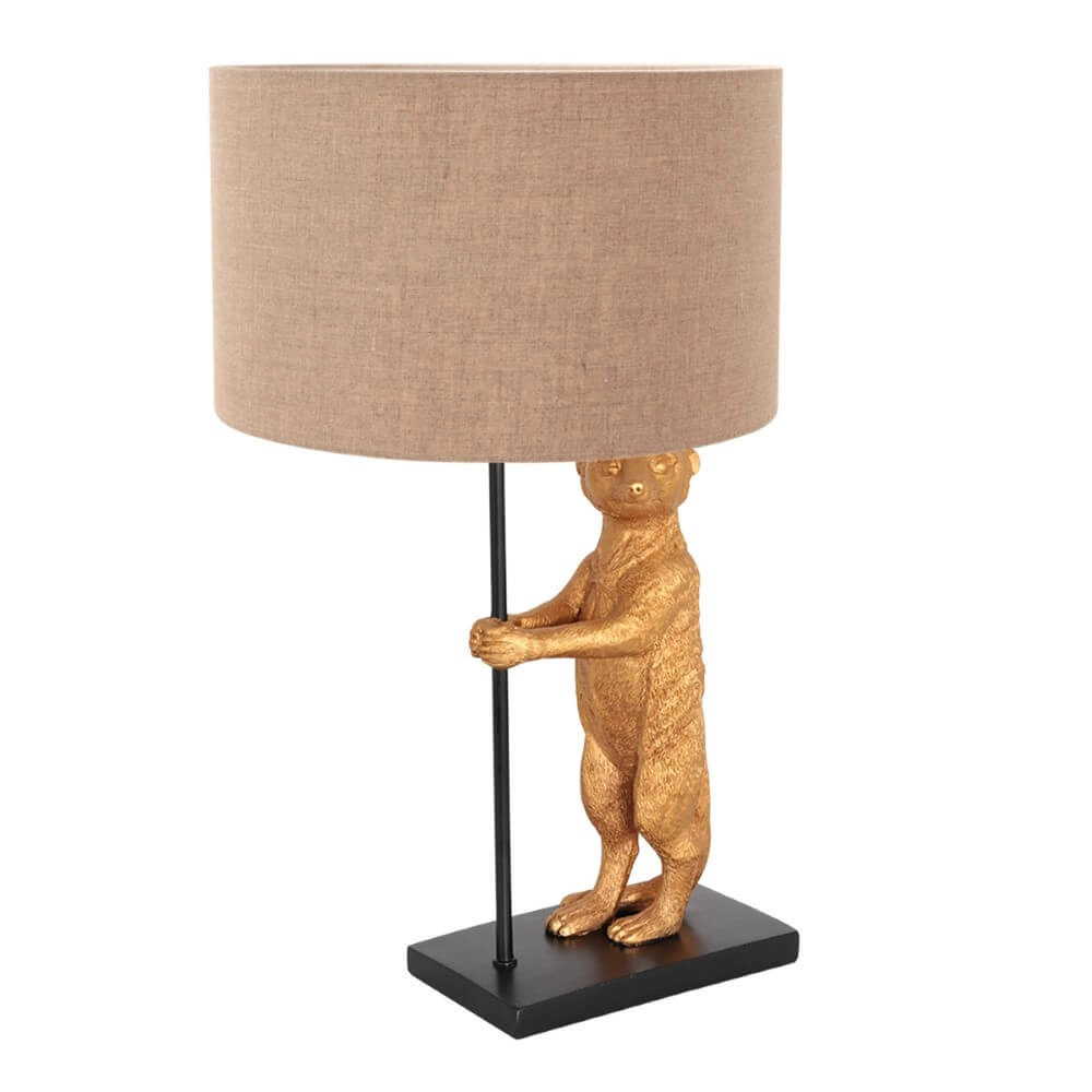 Schemerlamp Animaux met taupe kap Steinhauer 8712746151800