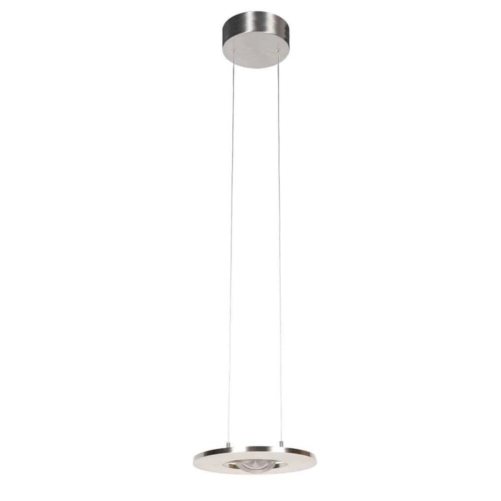 Strakke hanglamp Soleil Ø 32cm grijs Steinhauer 8712746176674