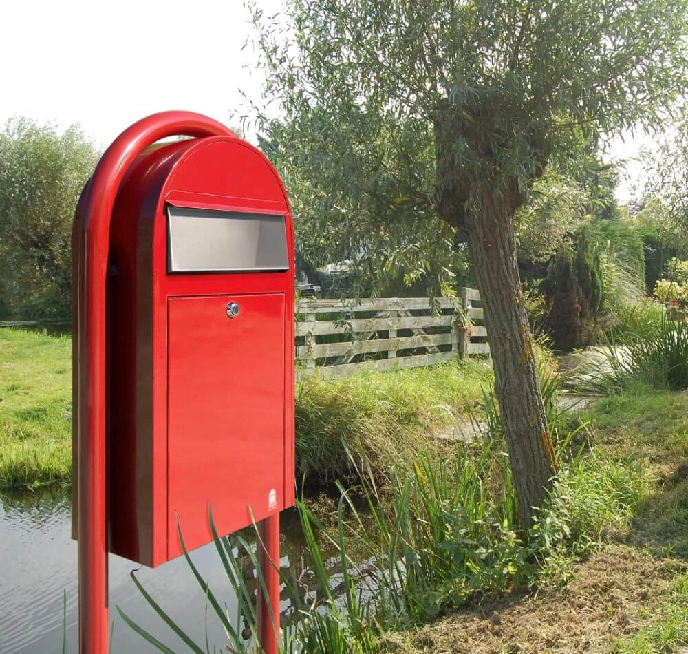 Brievenbus Grande S 3001 i Helderrood Bobi 6417237037220