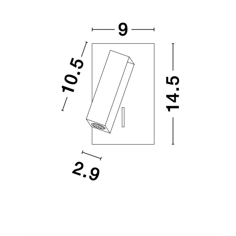 Wandlampje Dona wit Lyora 5212017424860