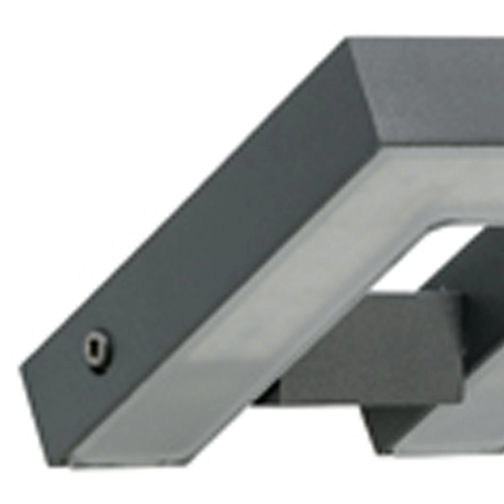 Vierkante buitenlamp Strunk 25cm-antraciet Albert 4007235202199