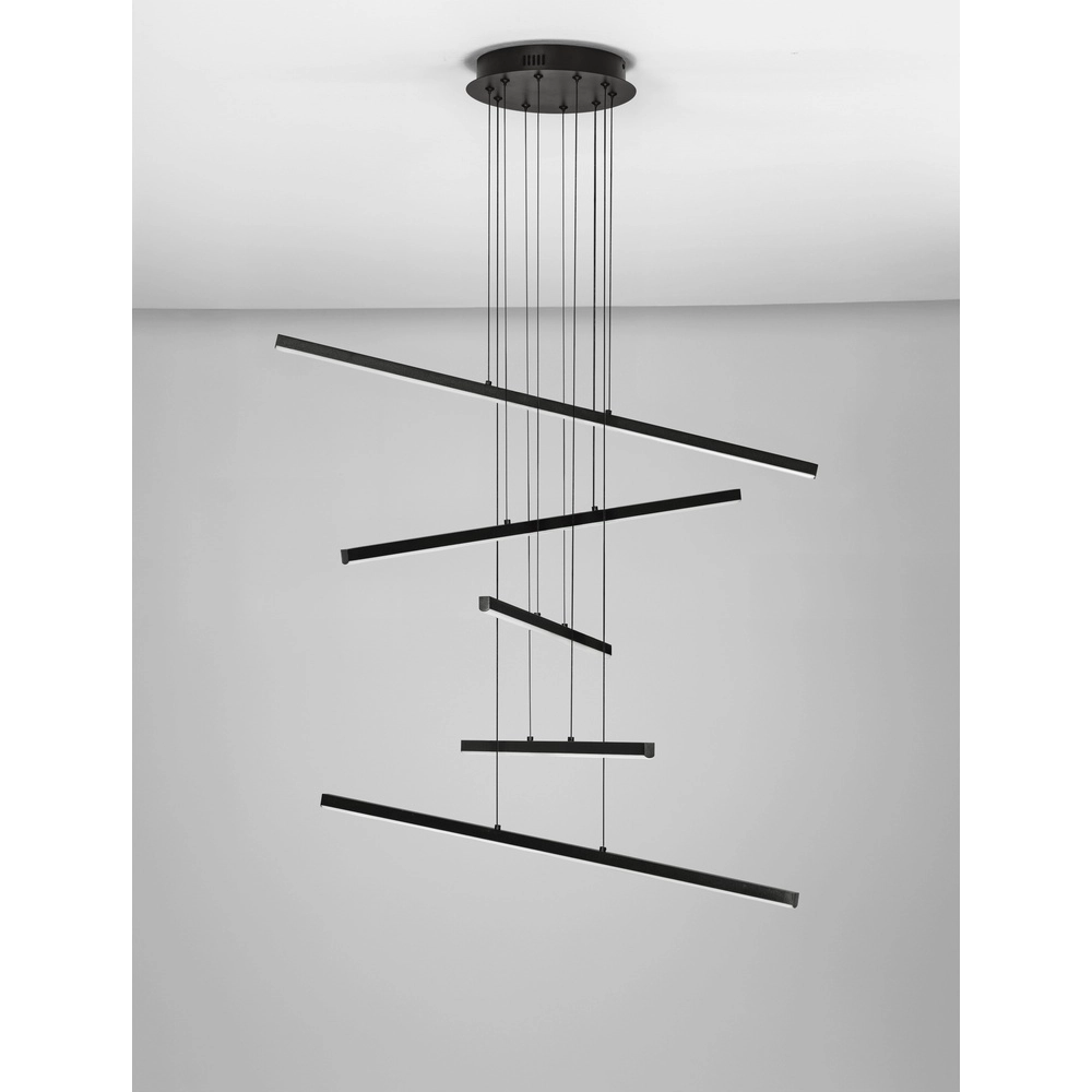 Design pendant lamp Gratta black Lyora 5212017468543