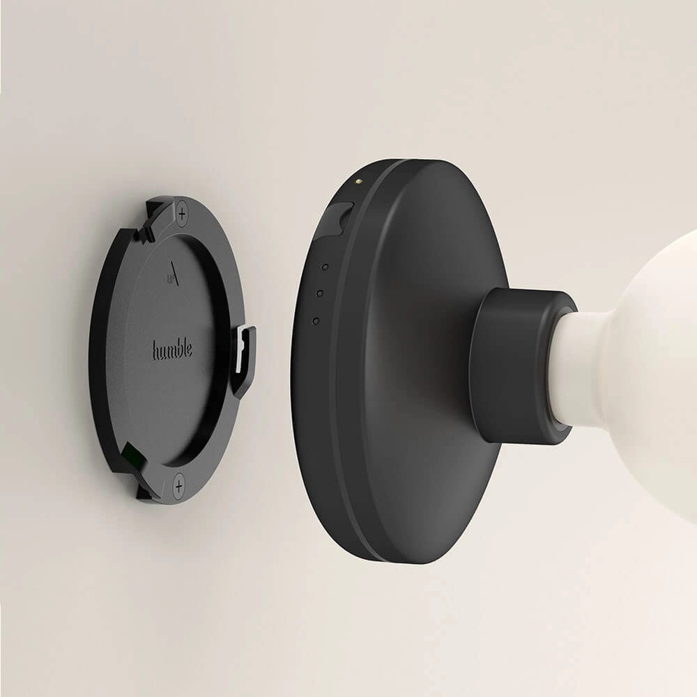 Oplaadbare wandlamp Bee Black Smoked Humble 7446023299213
