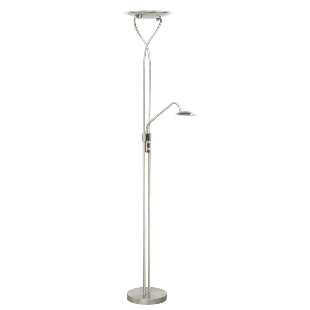 Klassieke leeslamp Empoli nikkel Ø 30cm