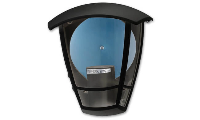Platte buitenlamp Niko zwart Lyora 5908263380660