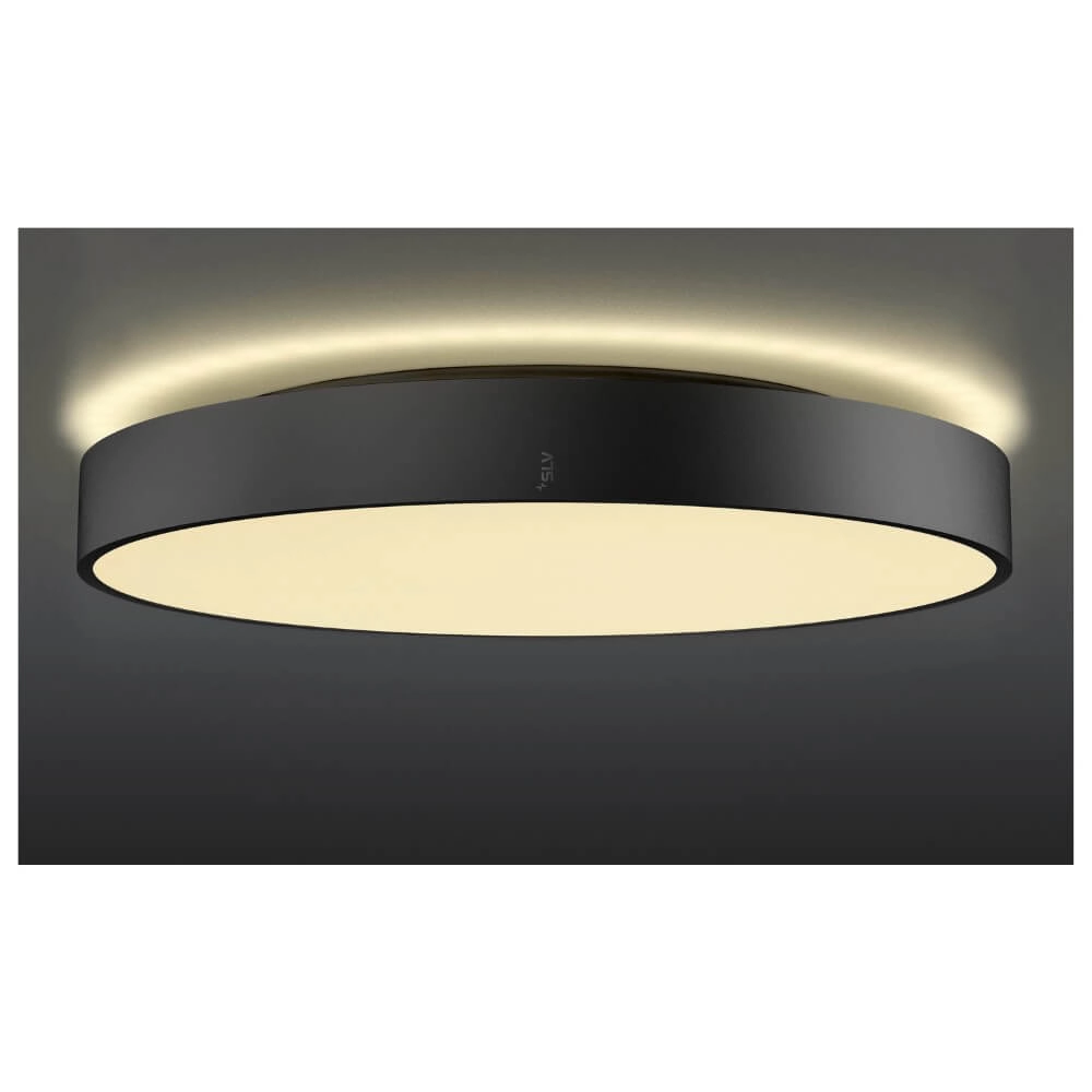 Plafondlamp / Hanglamp Medo Pro 60 zwart - CCT - 80g - Ø 60cm SLV 4024163276856