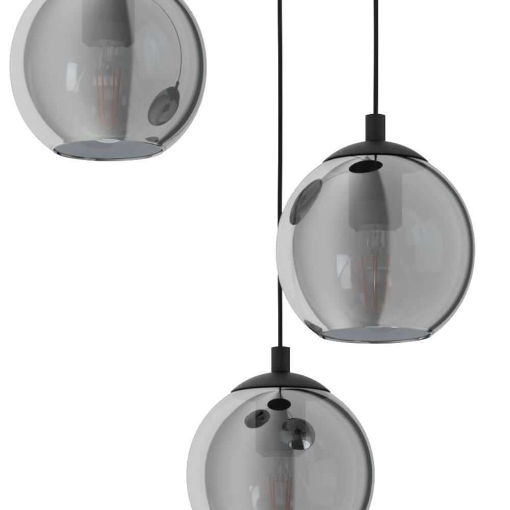 Glazen vide hanglamp Ariscani Ø 42,5cm Eglo 9002759986537