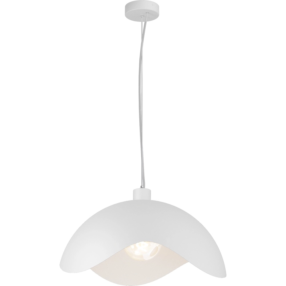 Design hanglamp Volta Ø50cm - golvend - wit
