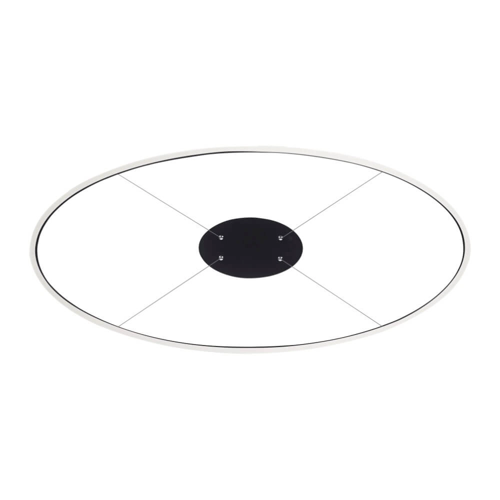 Antraciete hanglamp Titus Ø 118cm Paul Neuhaus 4012248375228