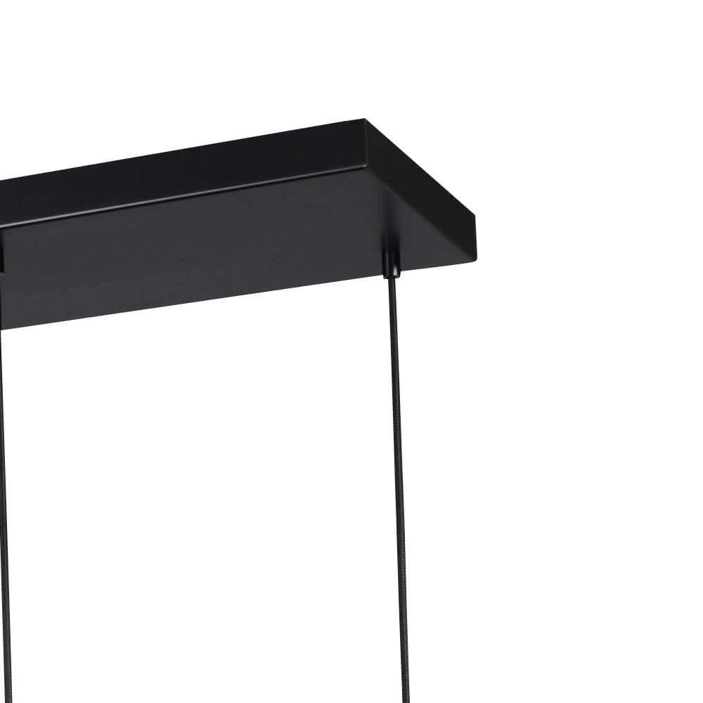 Hanglamp Lazise 4x Ø 20cm en 2x GU10 zwart Masterlight 8718121284248